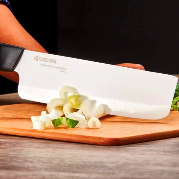❤️BUY 2 GET 1 FREE  Kyocera Ceramic Kitchen Knife - Black and White - Picture 1 of 12